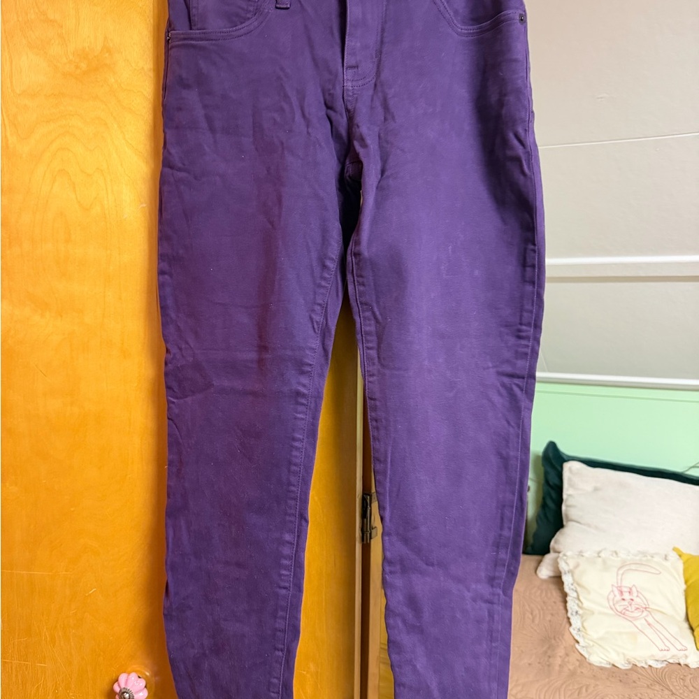 Lucky Brand Women's Skinny Jeans - Purple